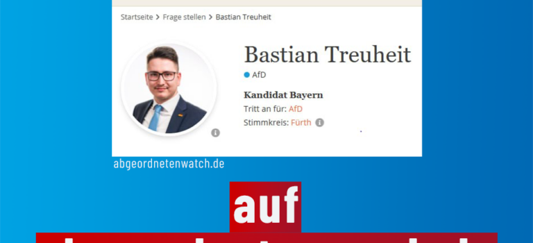 Bastian Treuheit auf abgeordnetenwatch.de