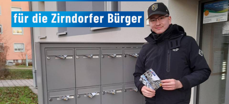 Flyeraktion am Adventssonntag in Zirndorf